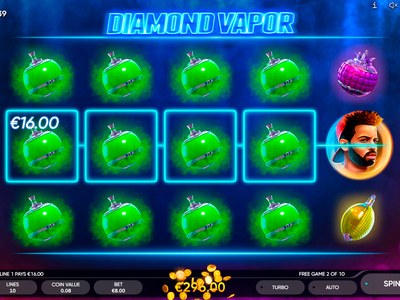 Слот Diamond Vapor производителя Endorphina
